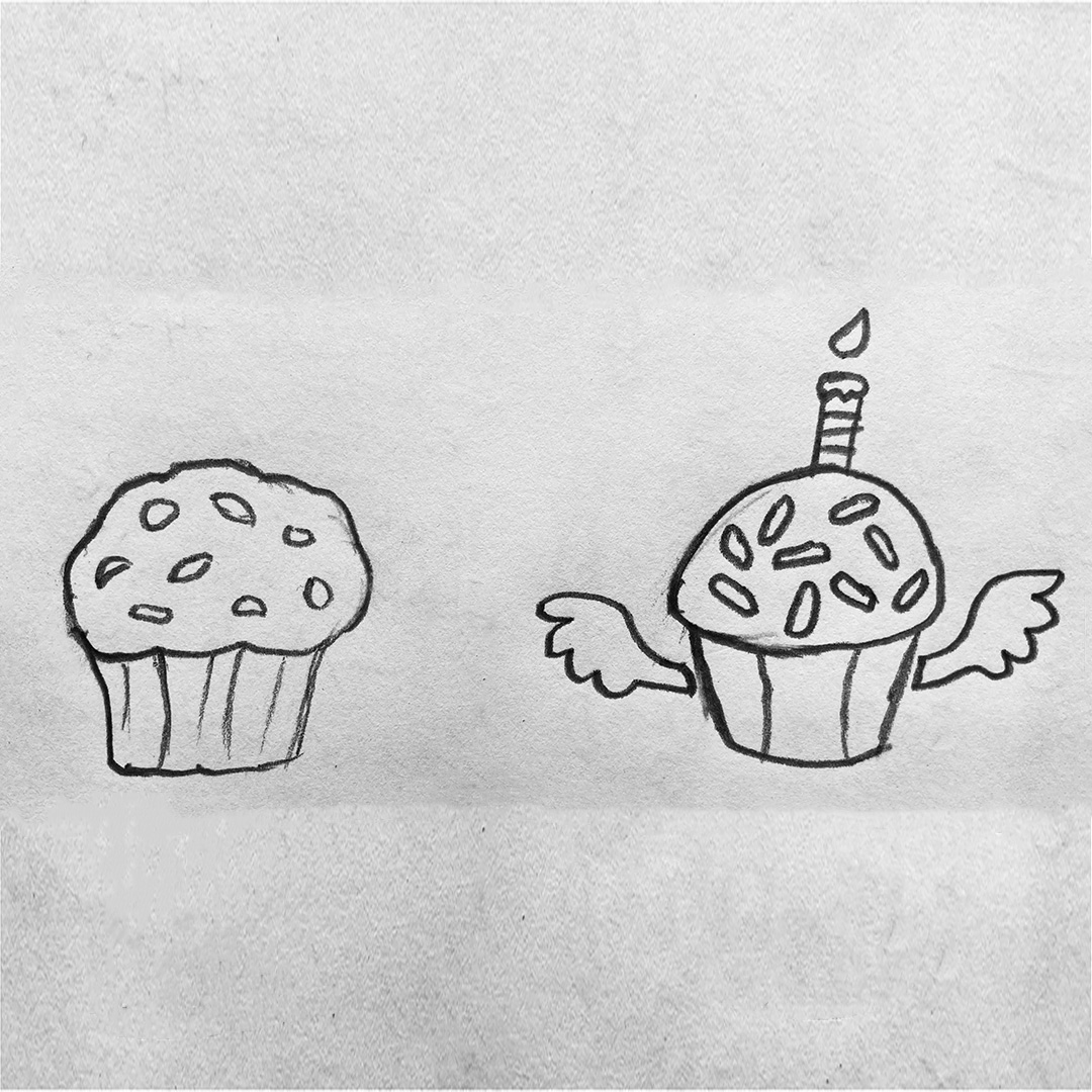 Muffin and Cupcake