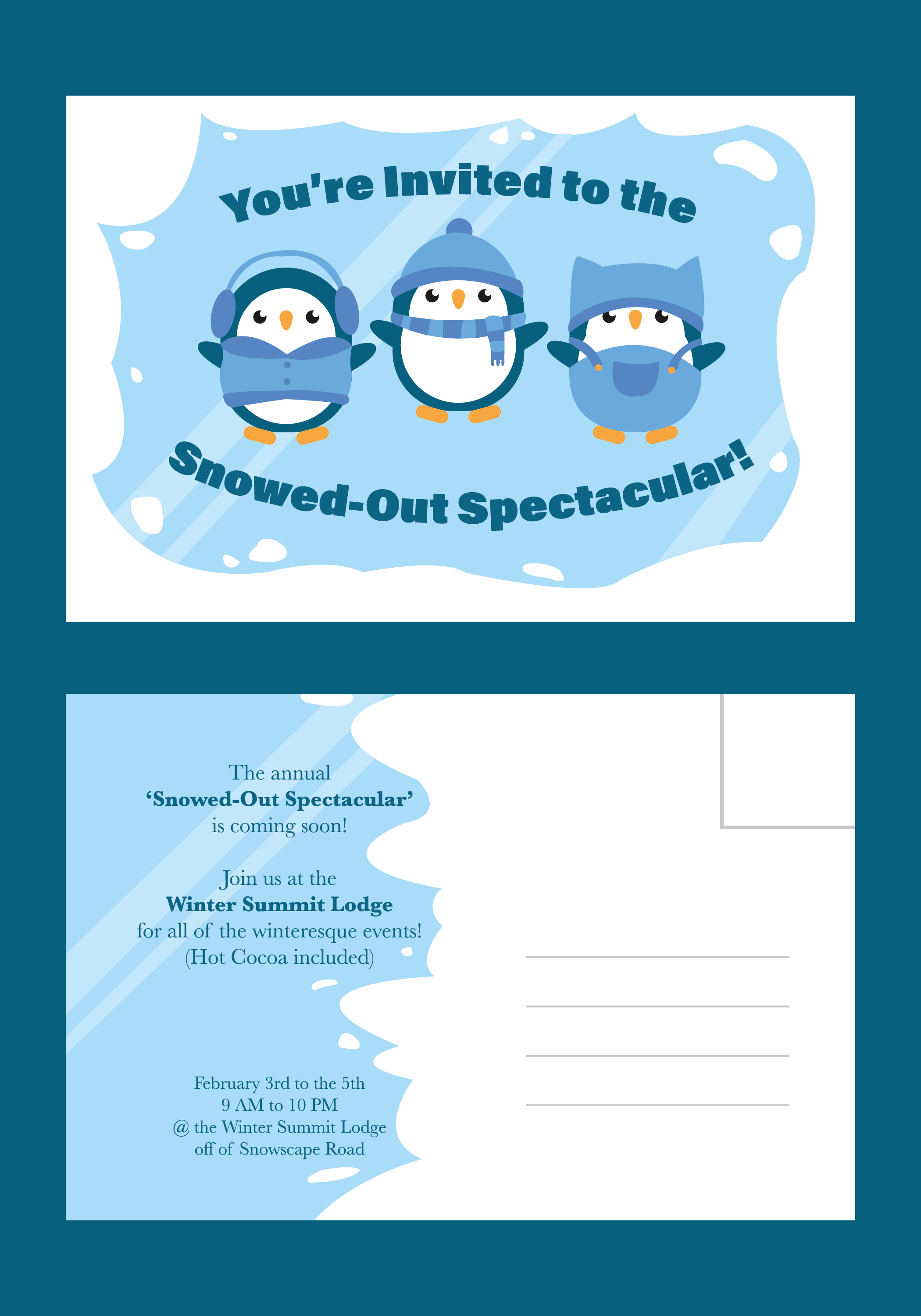 Snowed-Out Spectacular Card